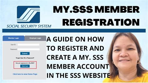 my.sss member portal|my account social security my account.